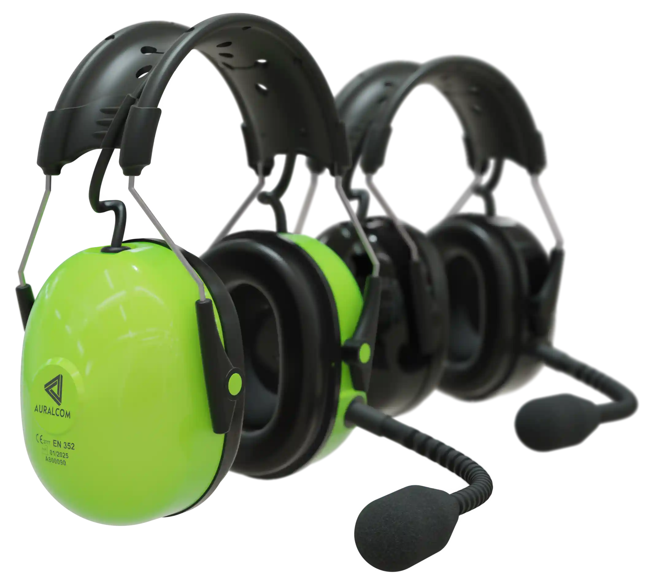 Green headset